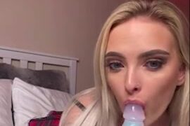 Kelly Carter Onlyfans leak – POV sextape with lewd dildo