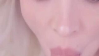 Cherrycrush Blowjob Close Up 1